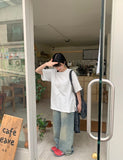 Meiku Carina Pocket Washed Denim Pants