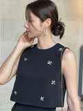 Pave Cubic Simple Earrings