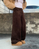 Lito Winter Corduroy Wide Pants