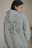 Bandana Duck Embroidered Hoodie