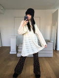 Loner Vintage Floral Bootcut Knit Pants