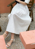 Byville Pintuck Pleated Long Skirt