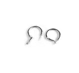 (25 mm) Semi-luminous Bold Ring Earrings