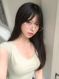 Orchid Metal Square Glasses