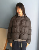 Sipek shirring quilting short padding