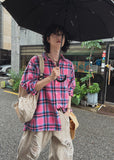 Candid check box shirt