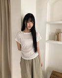 Cheta Flower Short Sleeve T-shirt