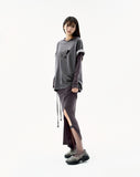Double Sleeves Raglan T-shirt