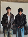 Kanto Double Rider Leather Jacket