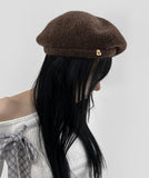 Wool 60%) Uk Knit Beret