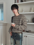 Core Brush Stripe Knit