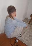 SQUARE-NECK KNIT