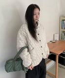 Gilmen Collar Quilting Over Cardigan