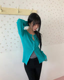 Mur Summer Ribbed Cardigan