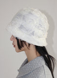 MESH FLOWER HAT