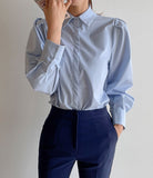 Remeld Collar Puff Shirt