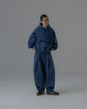 Valley Tuck Washed Sweat Balloon Hoodie