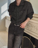 Ronent Tweed Wool Shirt Jacket
