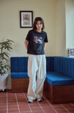 DTP Doodle Art Crop Short Sleeve Tee