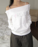 Baru Forever Off-Shoulder Sweatshirt