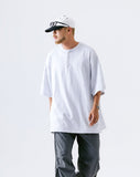 Henley Neck Wide Half Tee