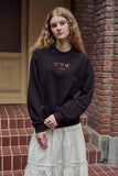 Caroline Chain Embroidered Sweatshirt