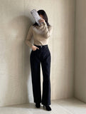 Location Brushed Wide Denim Pants