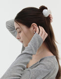 Shell Point Hair Claw Clip