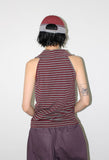 (2-way) STAR STUD DRAPE SLEEVELESS