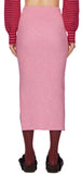 Bring knit long skirt