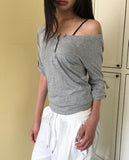 Bezen Roll-up Three Quarter T-shirt