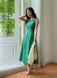 Mollian Dot Sleeveless One Piece
