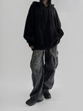 Lucle Wide Cargo Pants