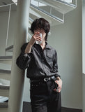 Fronti western herringbone shirt
