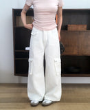 The Nut Cargo Pocket Wide Pants