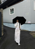 WAIST FOLD SLIT LONG SK