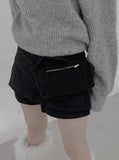 Dumble Fur Pouch Strap Belt