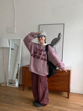 [unisex] Onpu Lettering Over Knit