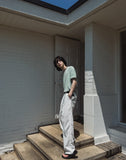 Summer cooling round short sleeve t-shirt