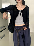 Muskin Banded Pigmented Cotton Wide Pants