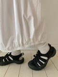 Kyopen Banding Balloon Long Skirt