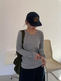 Hikkat Round Long Sleeve Tee