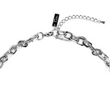 [MADE] 028 Insert snake thick chain necklace