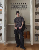 Trin Two-Line Leather Belt
