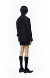 BUTTON MINI SHORTS