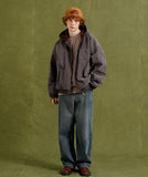 Antique Dyeing Corduroy Hood Jacket
