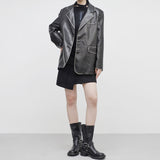 Hedge vintage leather jacket