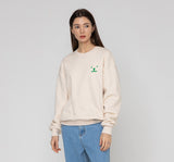 Puppy Face Small Drawing Smile Sweatshirt