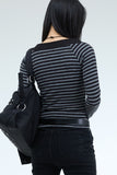 Natman Stripe V-neck Sweater