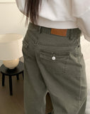 Kakl wide long cotton pants